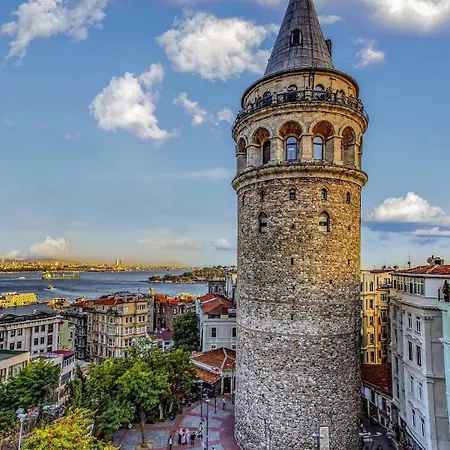 Designer 2br W Balcony 50m To Galata Tower Ac Appartement *