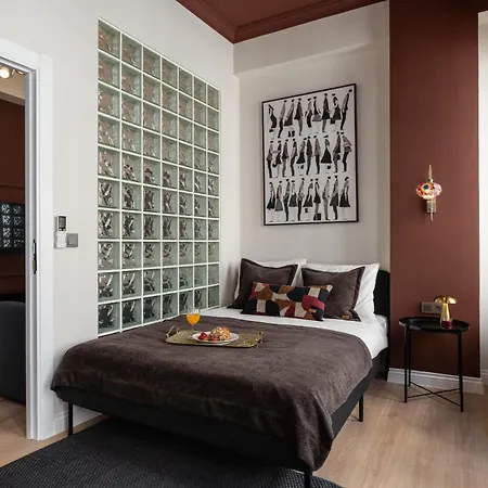 Designer 2br W Balcony 50m To Galata Tower Ac Appartement